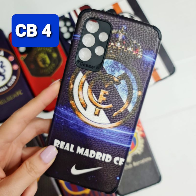 CB Softcase Club Bola Barcelona MU Chelsea Liverpool Madrid Redminote 4 Redminote 3 Redmi5A Redmi6A