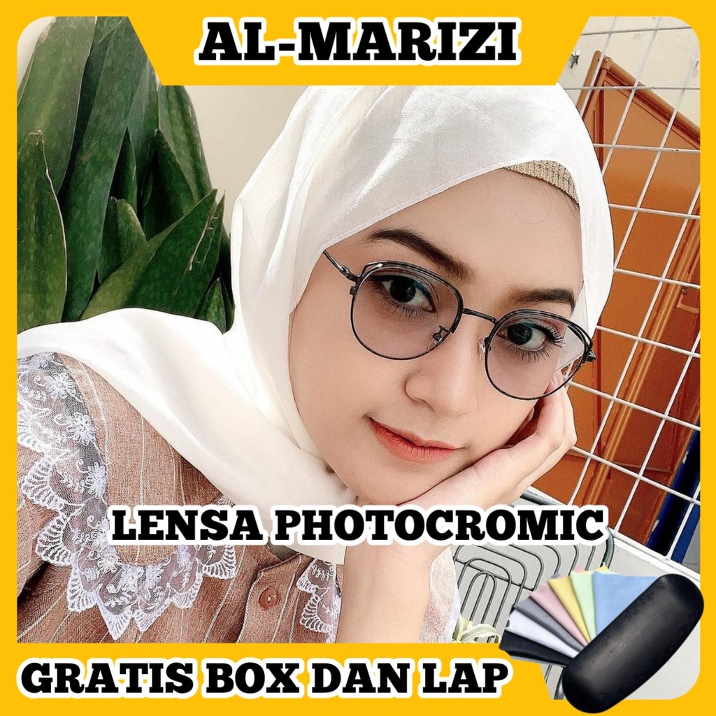 PROMO - KACAMATA PHOTOCROMIC - KACAMATA BERUBAH WARNA - KACAMATA LENSA PHOTOCROMIC