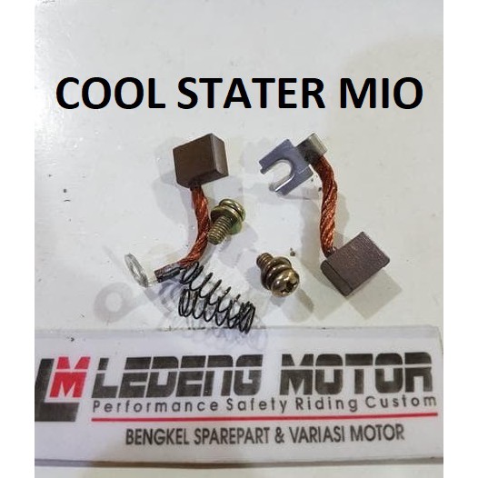 Cool Stater Mio Soul Fino Xeon Yamaha Carbon Brush Arang Angker