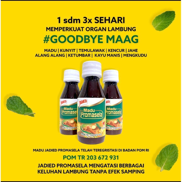 MADU LAMBUNG PROMASELA JADIED 165 GRAM