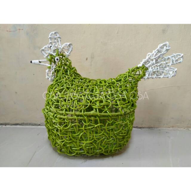 

Keranjang telor rotan