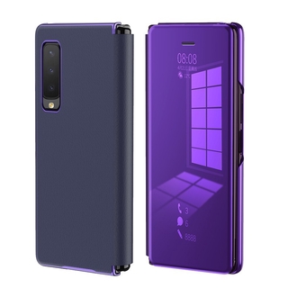 Flip Mirror Case Samsung Galaxy Fold 1 Flip Luxurious