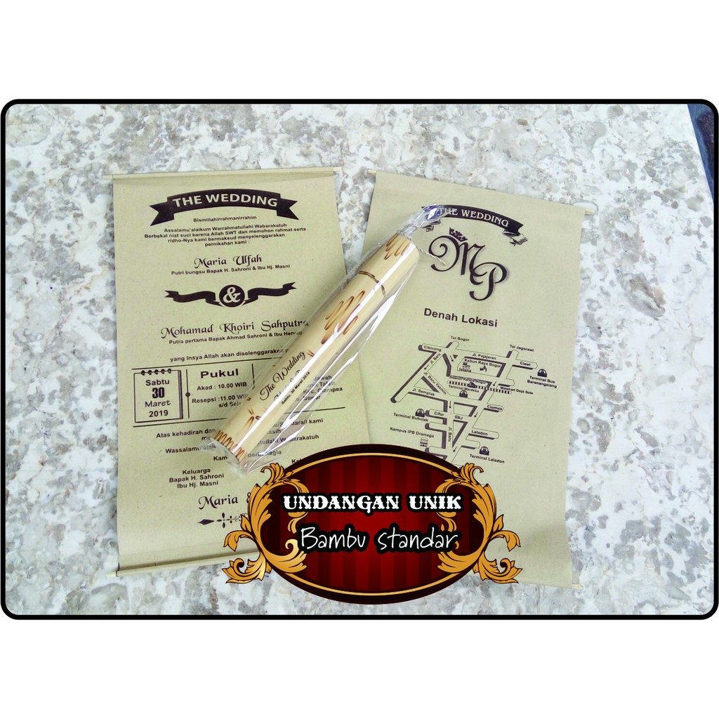 undangan bambu express