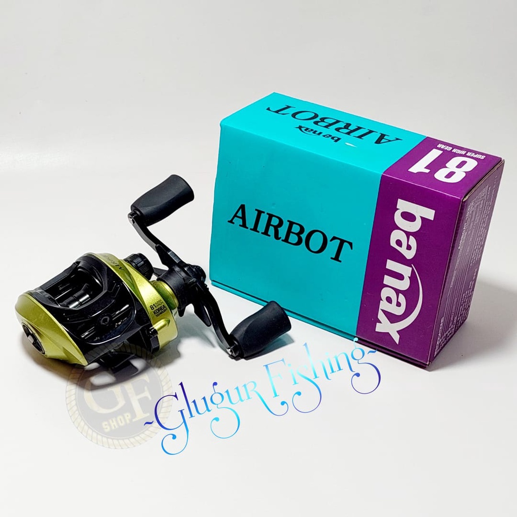 REEL BC BANAX AIRBOAT 103L HANDLE KIRI / RATIO: 8.1:1