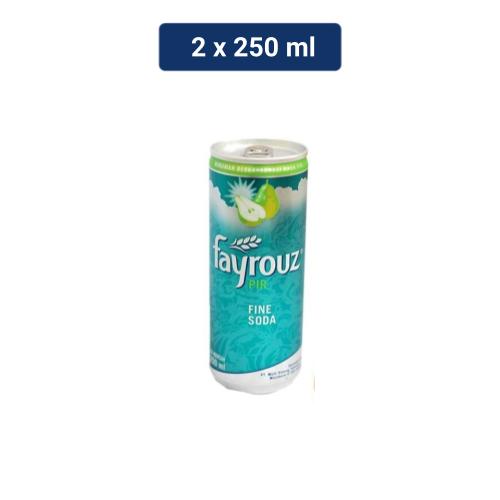 Fayrouz Pear Minuman Soda 2 x 250mL