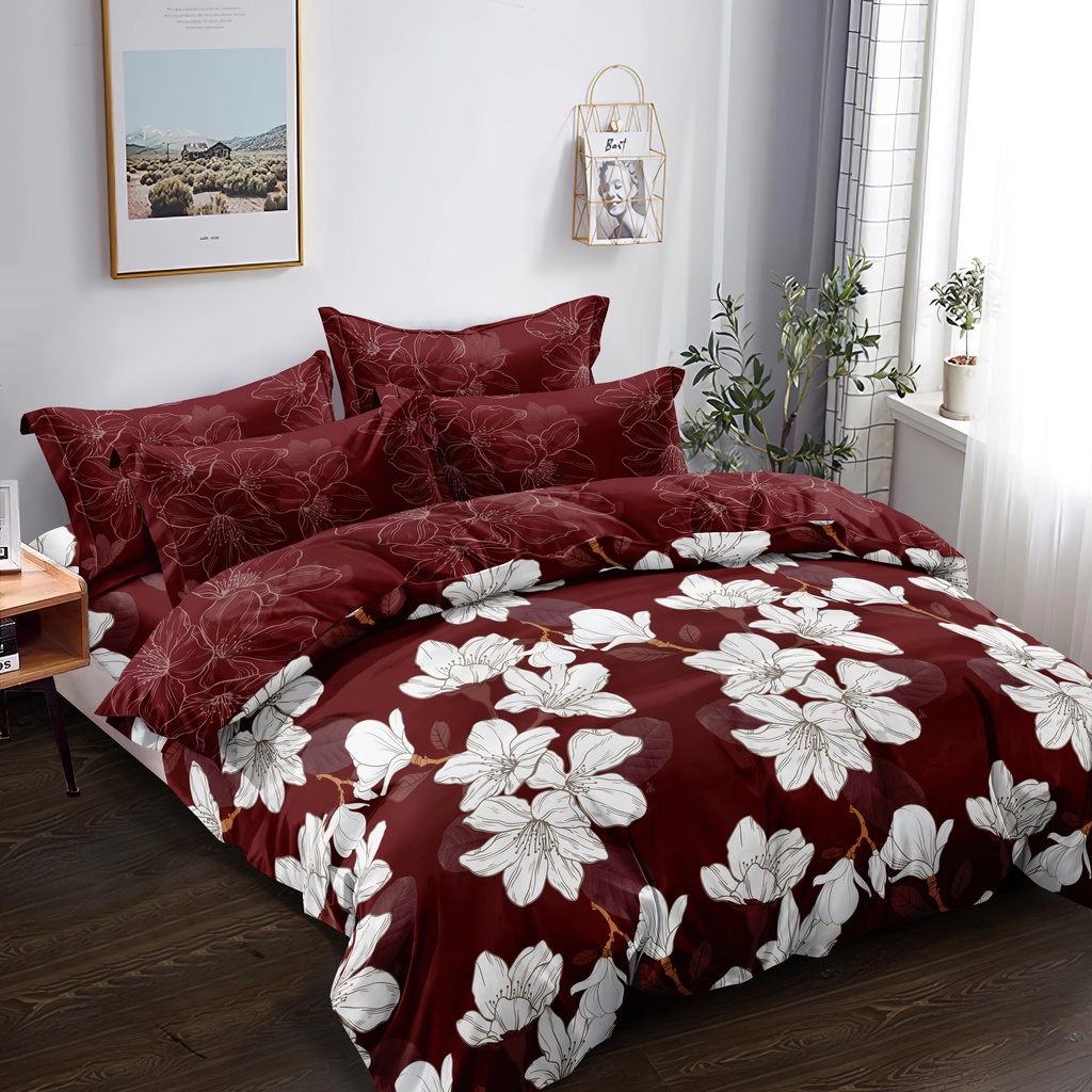 Bed Cover King 180x200 Rumbay - Motif Anela - Lady Rose