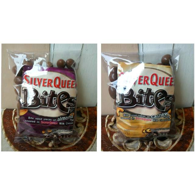 

Silverqueen bites 500 gr (½ kg) almond/mede