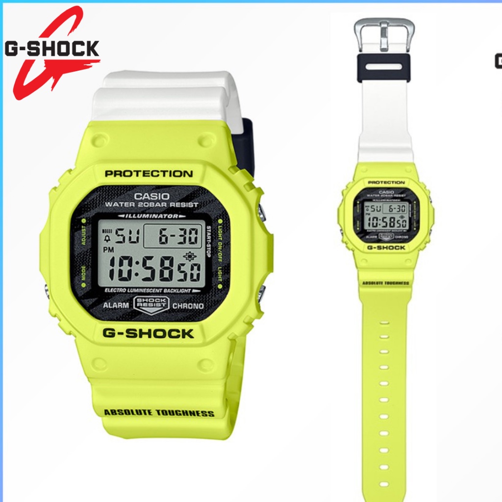 JAM TANGAN PRIA GSHOCK DW-5600E DIGITAL FULLSET AUTOLIGHT SPECIAL COLOR