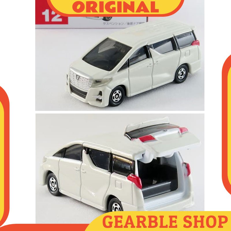 PT59 DIECAST ALPHARD PUTIH / MINIATUR ALPHARD / MOBIL MAINAN TOYOTA ALPHARD TOMICA
