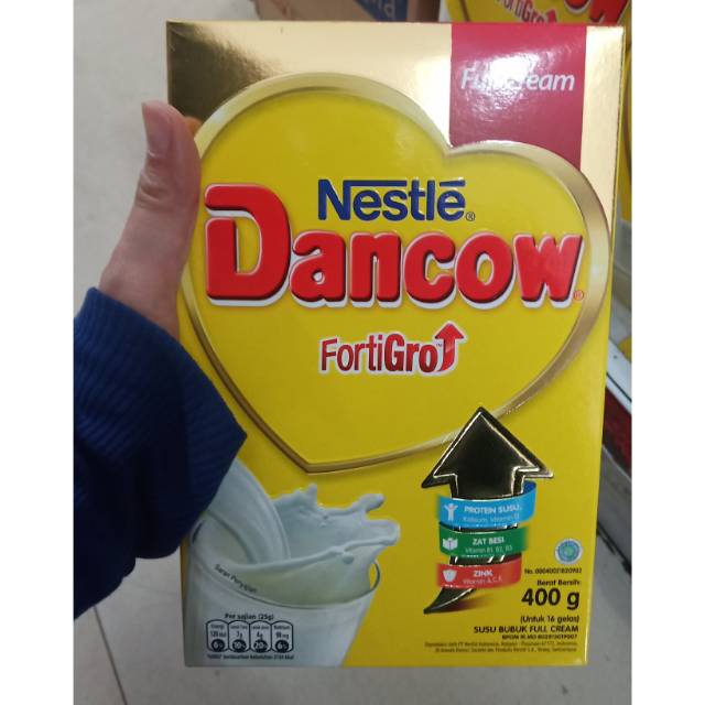 

NESTLE Dancow full cream / susu bubuk 390 gr