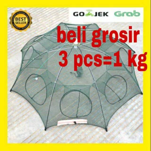 Jaring pancing ikan - jaring pancing udang - perangkap ikan-bubu