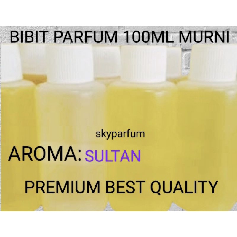 BIBIT BIANG PARFUM MINYAK WANGI SULTAN 100ML MURNI PREMIUM BESTQUALITY
