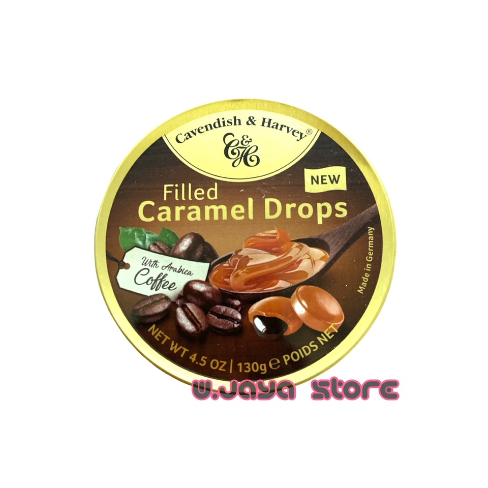 Cavendish &amp; Harvey Filled Caramel Drops / Permen Caramel isi Kopi