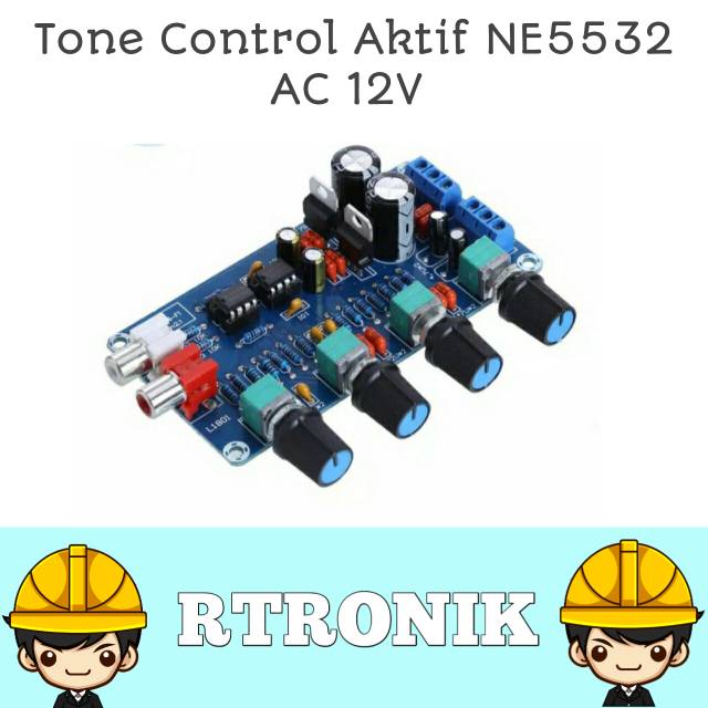 NE5532 kit hifi preamp amplifier tone control