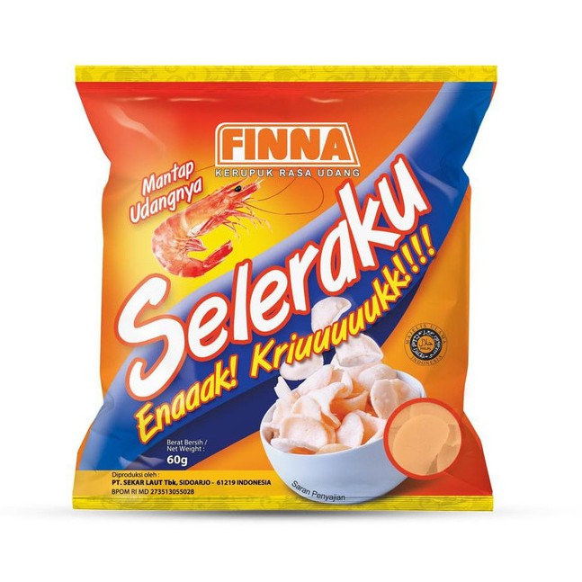 

Finna Kerupuk Udang Seleraku - kerupuk mentah - krupuk udang 200gr