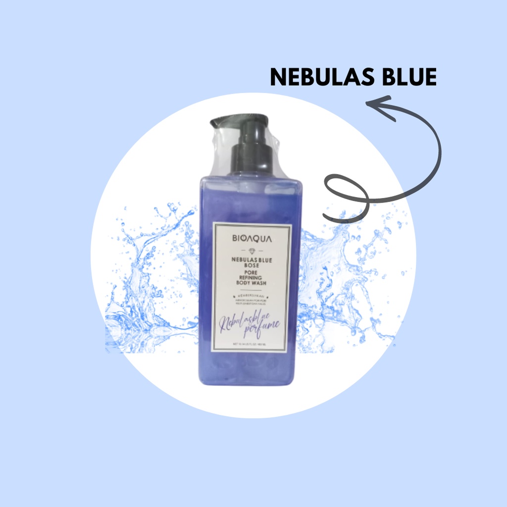 Bioaqua kecantikan sabun mandi cair body wash fragrance kesehatan wangi putih bersih mengkilau