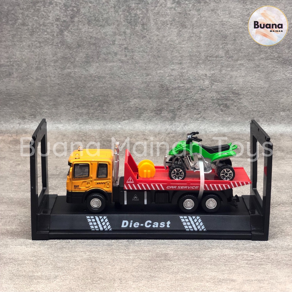 DIECAST TOW TRUCK MAINAN DIE-CAST TRUK DEREK KONSTRUKSI KENDARAAN MOBIL MOBILAN ANAKST251