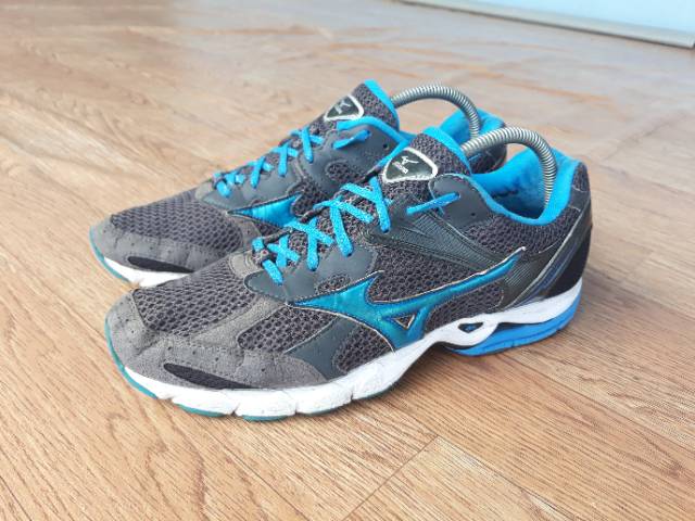 mizuno wave rider 14 uomo grigio