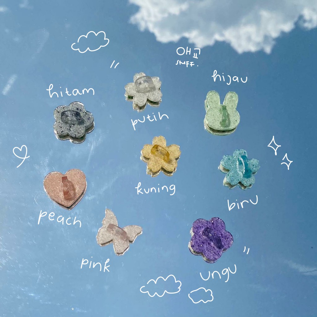 PHONE HOOK RESIN / gantungan hp / keyring holder hp