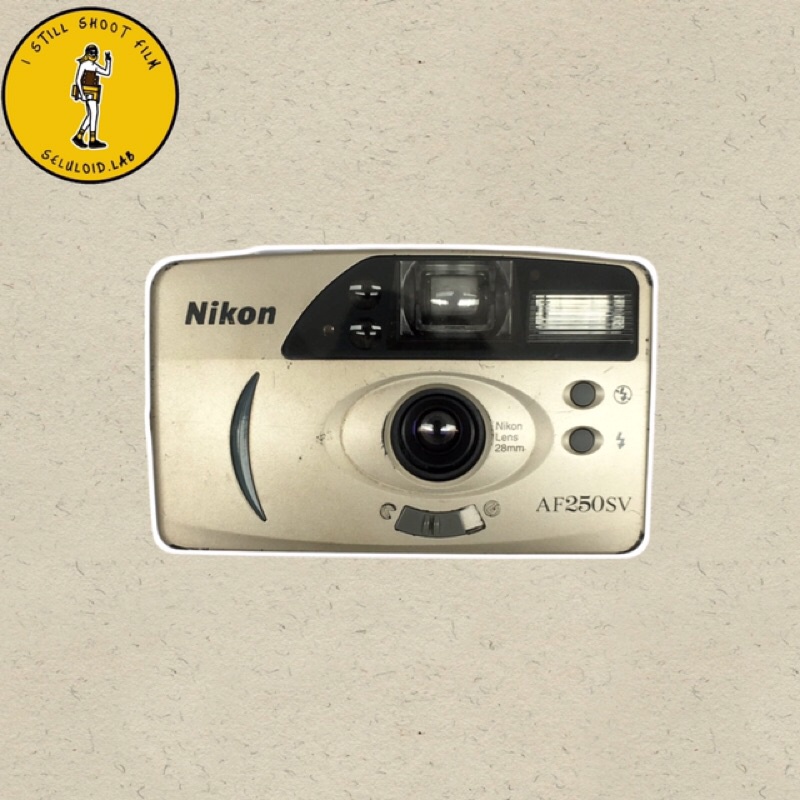 nikon af250sv kamera analog 35mm rollfilm kodak fujifilm nikon minolta