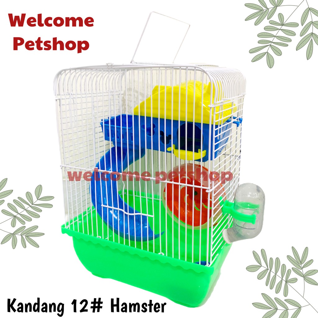 Kandang 12# Hamster / Kandang Hamster / Rumah Hamster