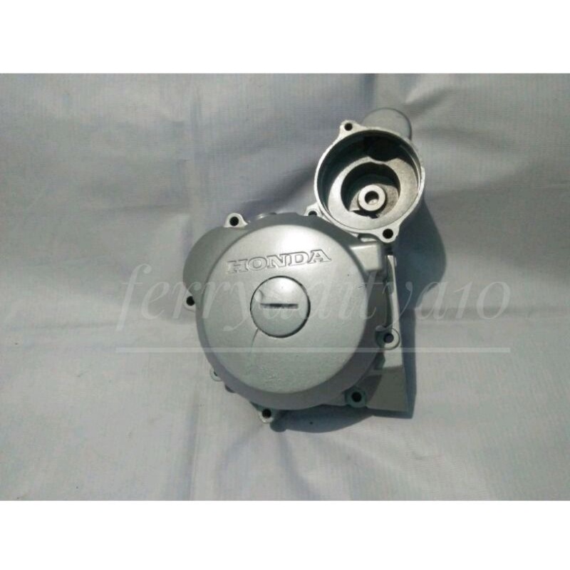 blok cover kalter kiri Bak magnet double stater honda megapro primus original