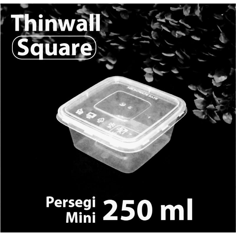 THINWALL SQ250ML MERK DM ISI50PCS