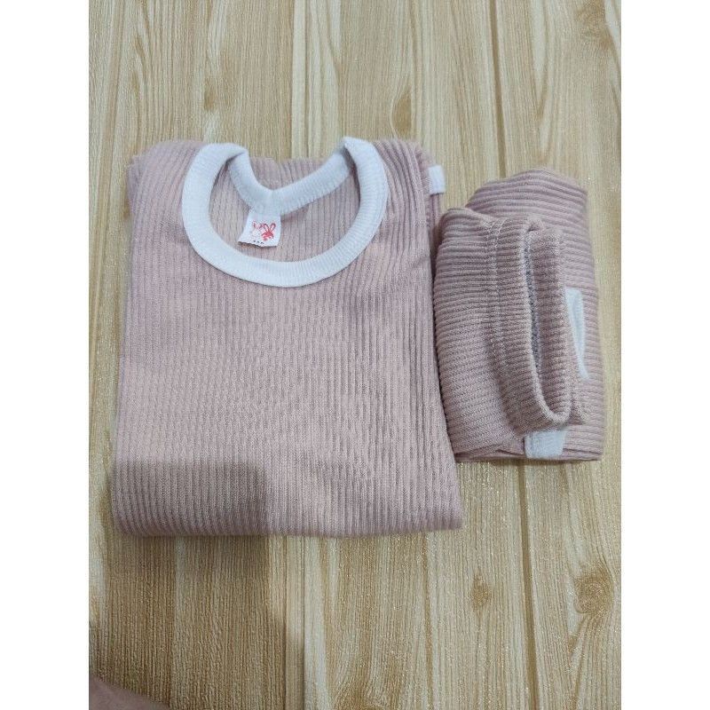 Bundara.id Ba-928 Setelan Baju celana anak 1-7 tahun knit import laki perempuan