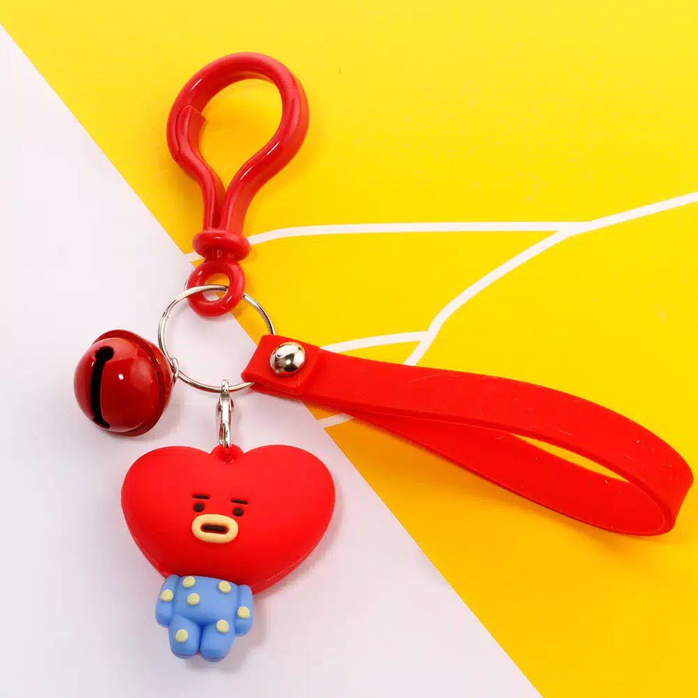 Gantungan kunci bt21 gantungan kunci bts gantungan kunci bt21 lonceng