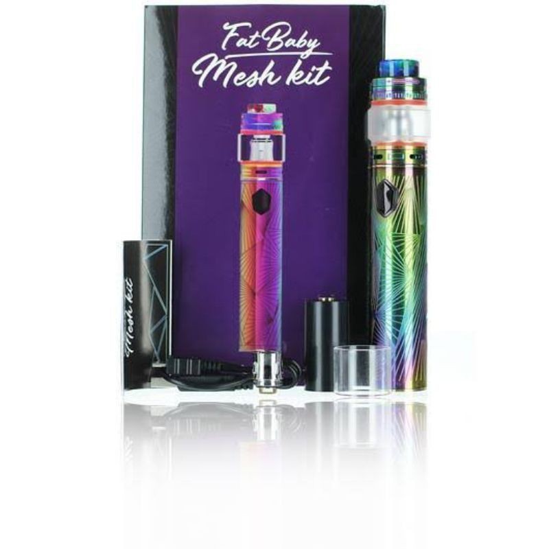 VAPOOR VAPEE FAT BABY MESH TANK FULLSET FREE LIQUIDS 10ML