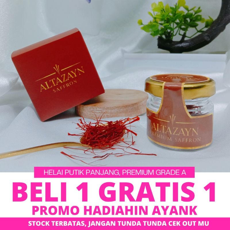 

SAFFRON SUPER NEGIN GRADE 1+ BERSERTIFIKAT
