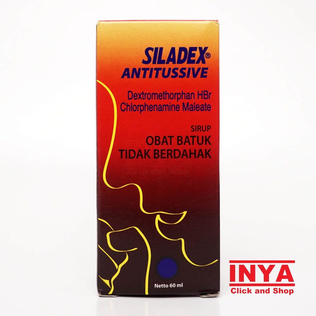 SILADEX ANTITUSSIVE SIRUP OBAT BATUK TIDAK BERDAHAK 60ml - Obat Batuk