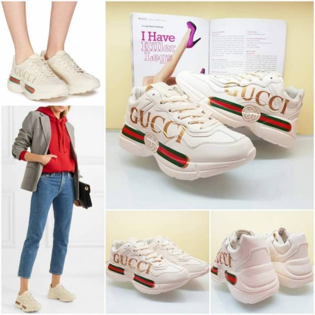 IMPORT SEPATU BRANDED   Gucci Rhyton Made in Italy
