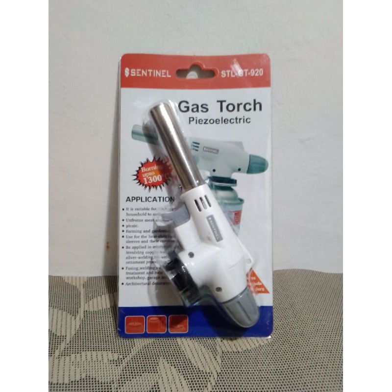 SENTINEL GT-920 GAS TORCH OTOMATIS Pemantik Flame GUN ALAT LAS Heating PORTABLE