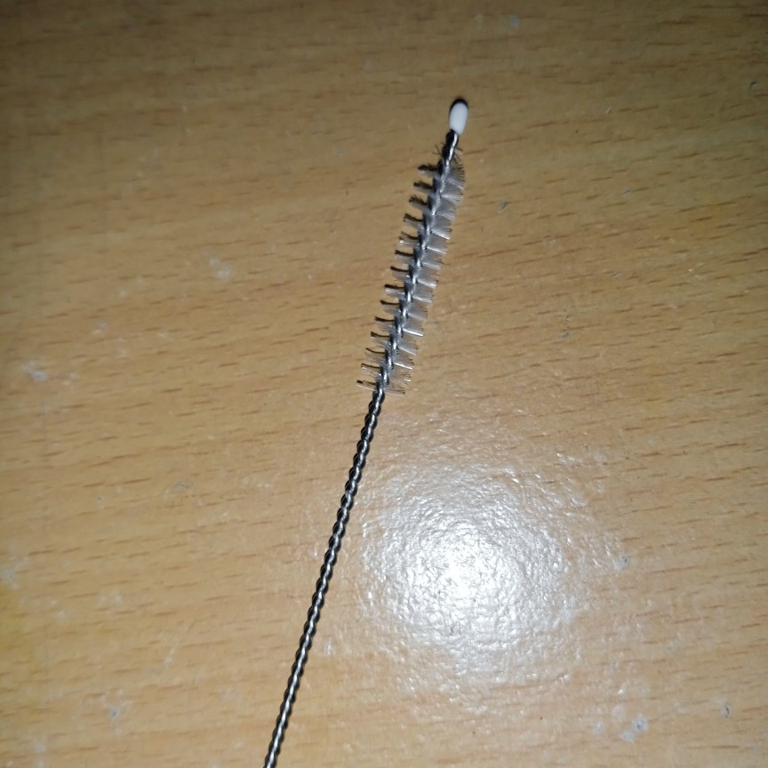 Sikat Sedotan Stainless 17 Cm Harga Per Satuan