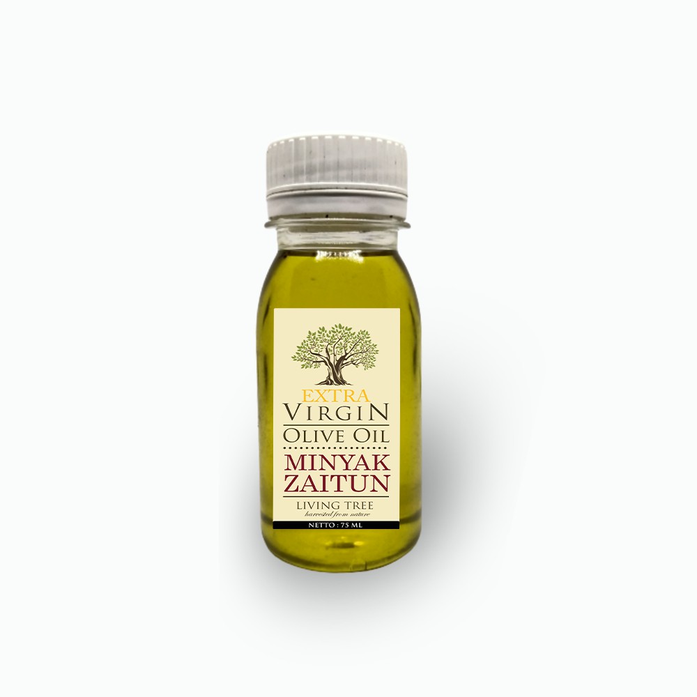 Minyak Zaitun Extra Virgin Olive Oil Living tree 80ml BISA DIMINUM