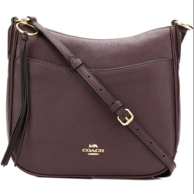 coach chelsea crossbody oxblood