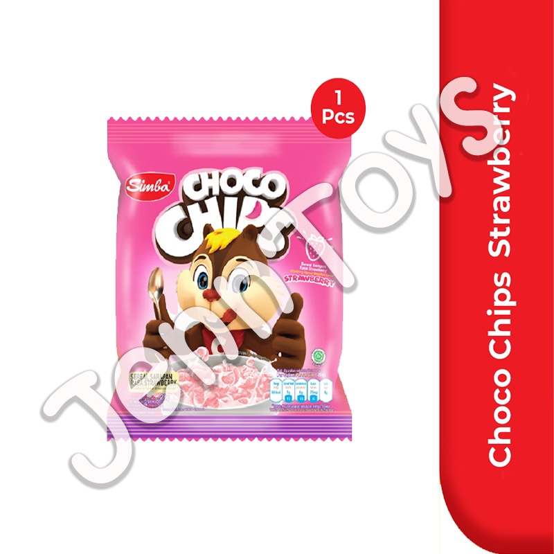 JennToys - Makanan Sarapan pagi Choco Pillow Cereal Simba Choco Chips Sereal