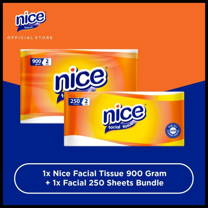 nice tissue wajah kiloan 900 gr   nice tissue wajah 250 sheets