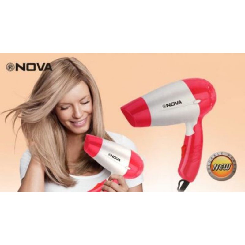 NOVA FOLDABLE HAIR DRYER PENGERING RAMBUT