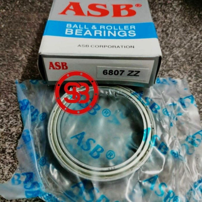 Bearing / Laker / Laher 6807 ZZ ASB