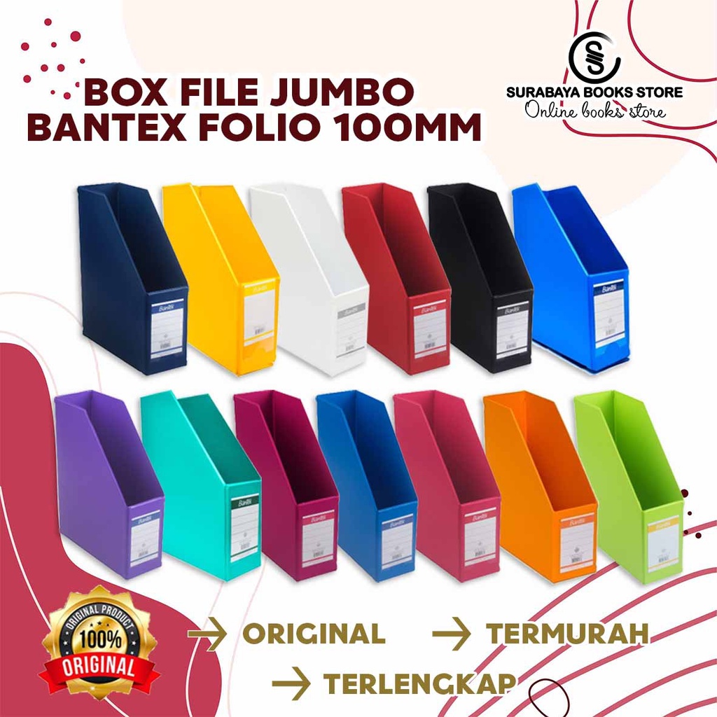 

BOX FILE JUMBO BANTEX FOLIO