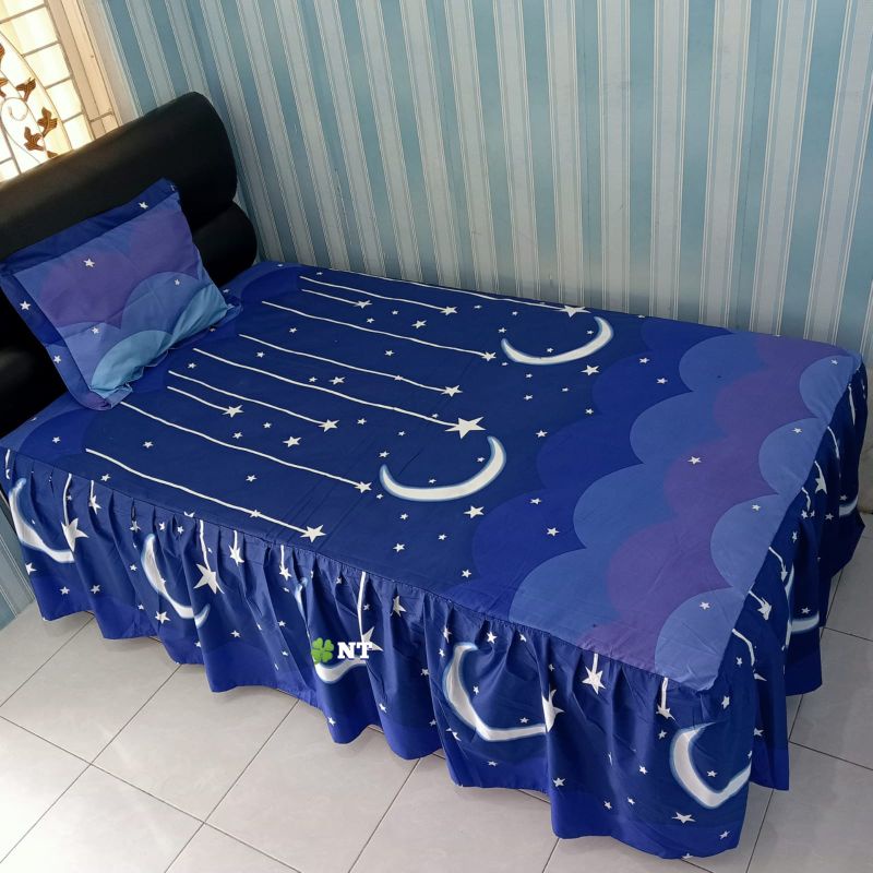 Sprei Rumbai Uk 120x200 motif star moon