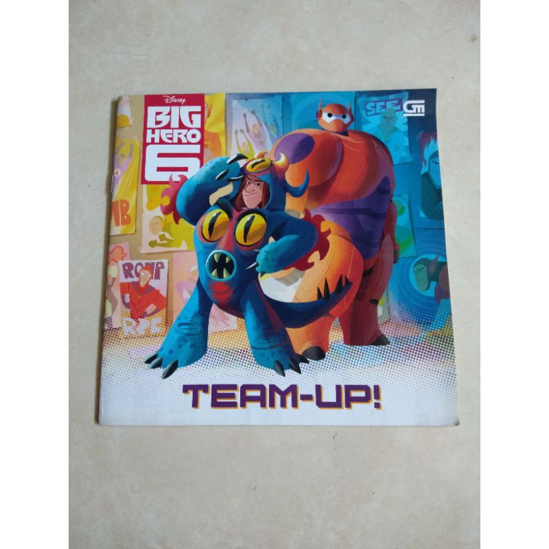 Big Hero 6 - Team Up - Disney - Buku Anak-anak