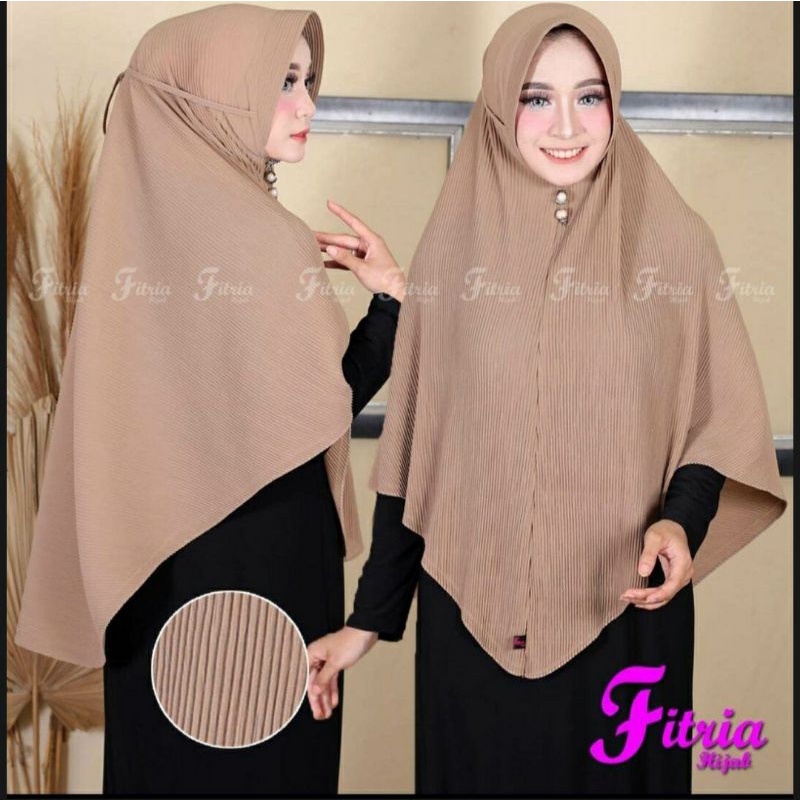 [ BEST SELLER ] BERGO PET PLISKET Kerudung Plisket /Bergo Plisket/Kerudung Plisket Instan/Kerudung B