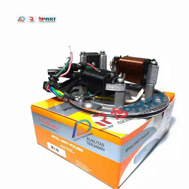 SPUL KOMPLIT HONDA WIN 100 WIN NEW  HONDA WIN SPOOL KOMPLIT WIN 100 STATOR ASSY WIN SPUL LAMPU WIN S