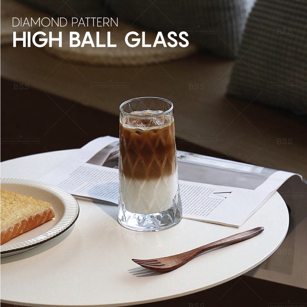 Glass Coffee Gelas Kaca Kopi Frappuccino Nordik Eropa Unik Dessert Cangkir Lucu Cantik Elegan