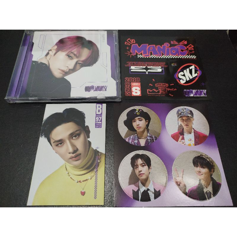 Album Straykids Oddinary Jewel Case Bangchan Photocard LeeKnow