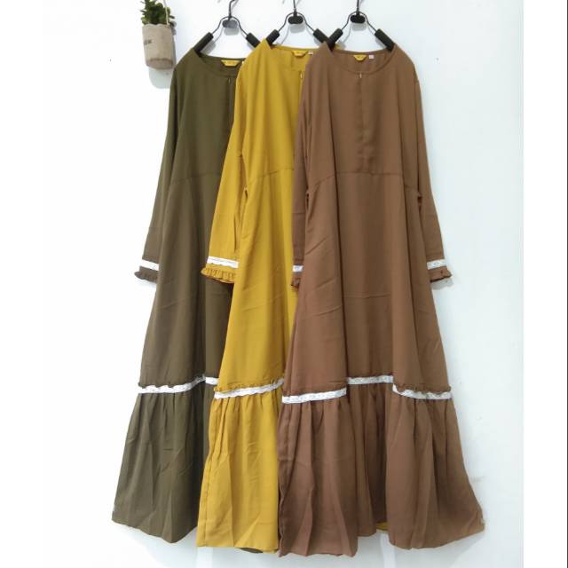 Gamis Rempel Wollycrepe