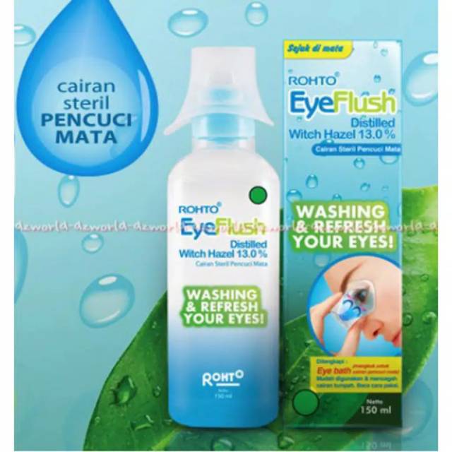 ROHTO EYE FLUSH 150 ml/ tetes mata merah